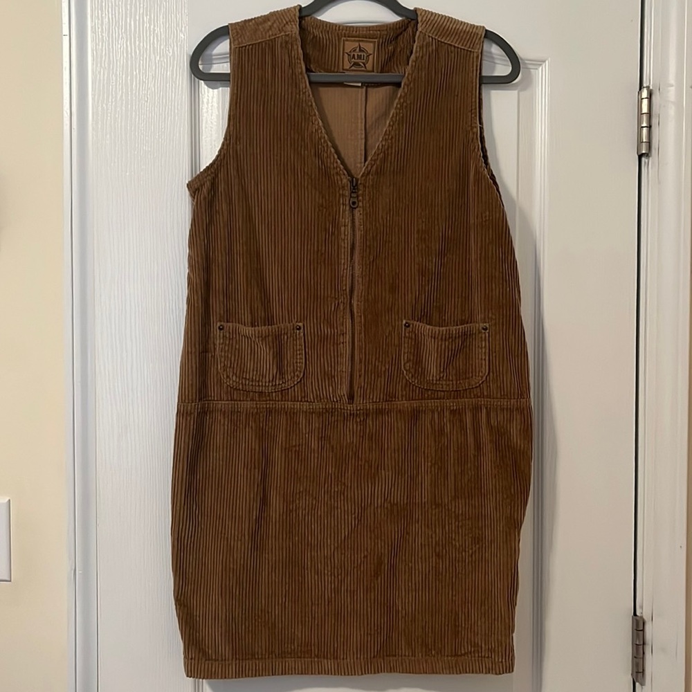 AMI Vintage 90s Pullover Corduroy Dress